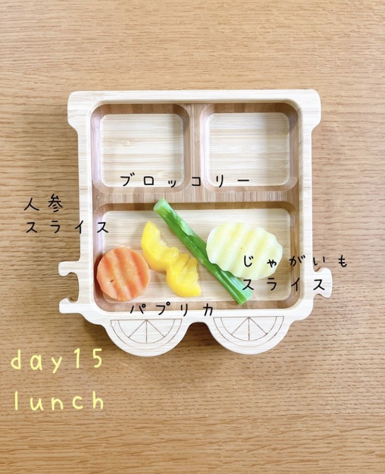 BLW離乳食　day15 lunch